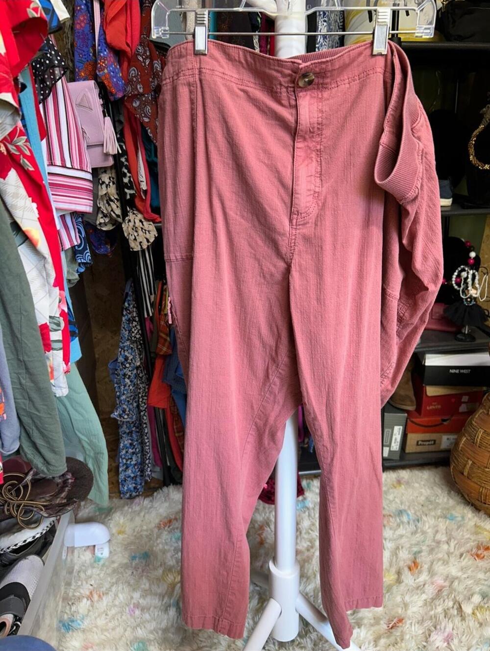 Sonoma Dusty Rose Straight-Leg Pants Size 22W
